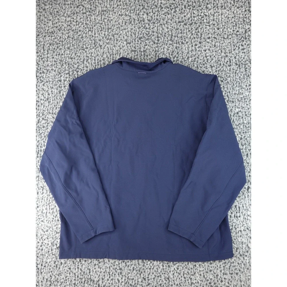 The North Face Softshell Jacket Mens XXL Navy Blue C687 Windproof